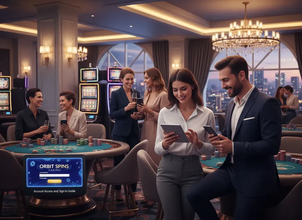 Orbit spins casino login guide for account access
