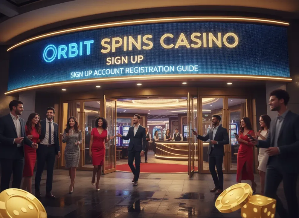 Orbit spins casino sign up guide for new players