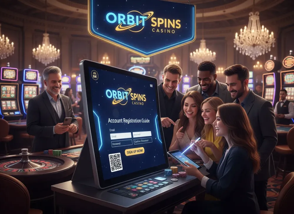 Orbit spins casino sign up guide for new players